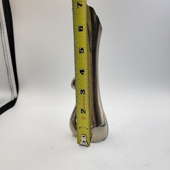 Vintage Silver Plated Swan Bud Vase - Picture 6 of 6
